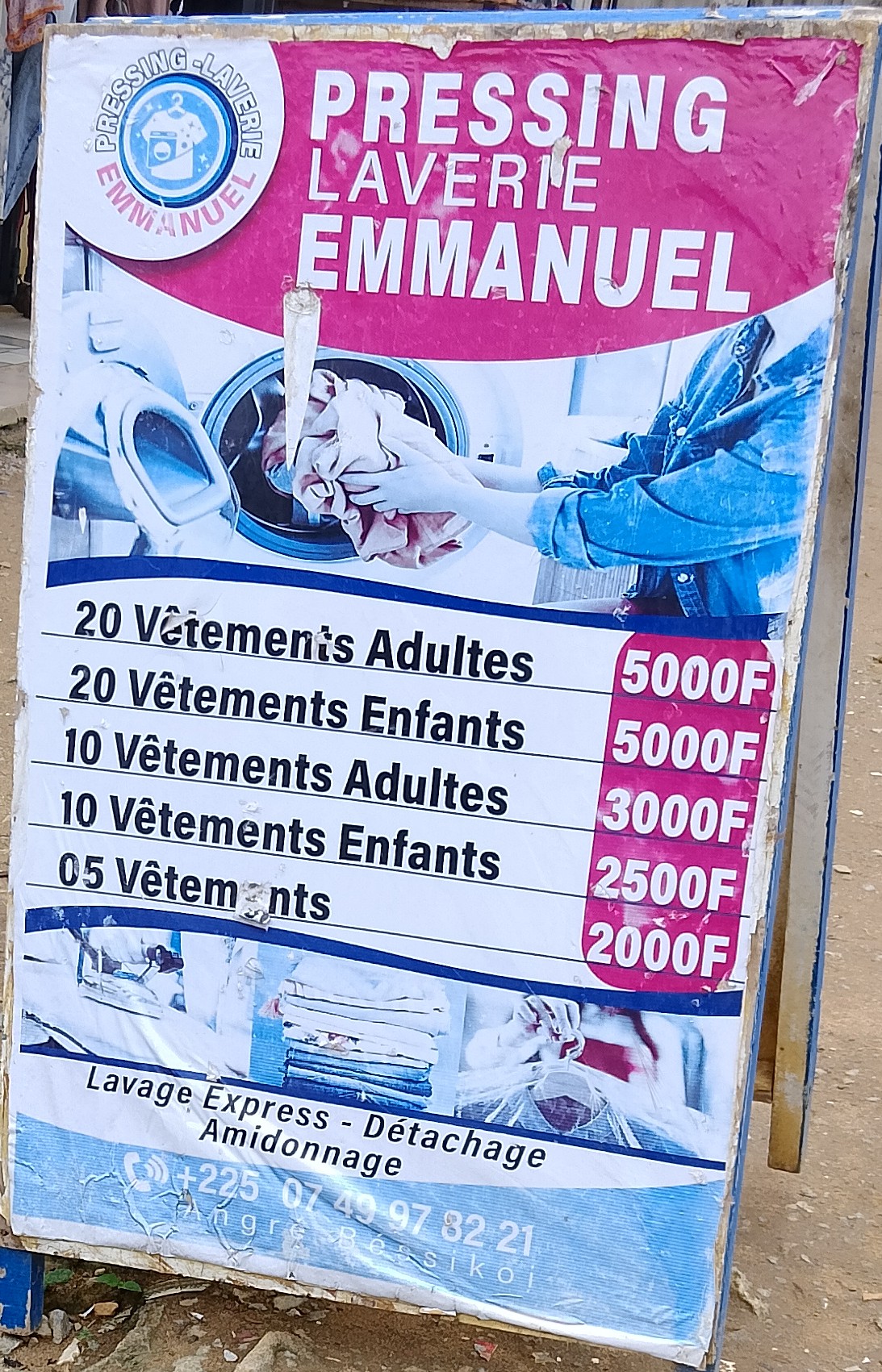 PRESSING LAVERIE EMMANUEL