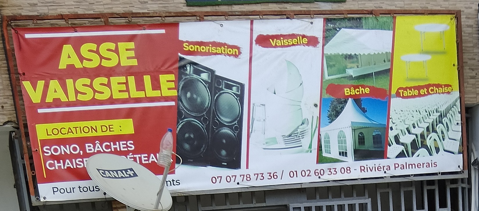 ASSE VAISSELLE