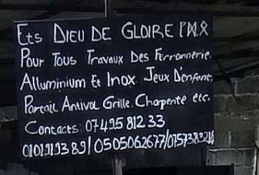 Ets DIEU DE GLOIRE