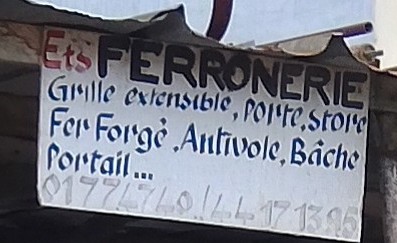 FERRONNERIE GÉNÉRAL