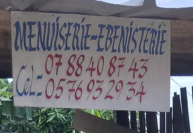 MENUISERIE ET EBENISTERIE