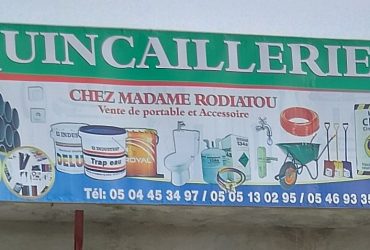 QUINCAILLERIE  CHEZ MADAME RODIATOU