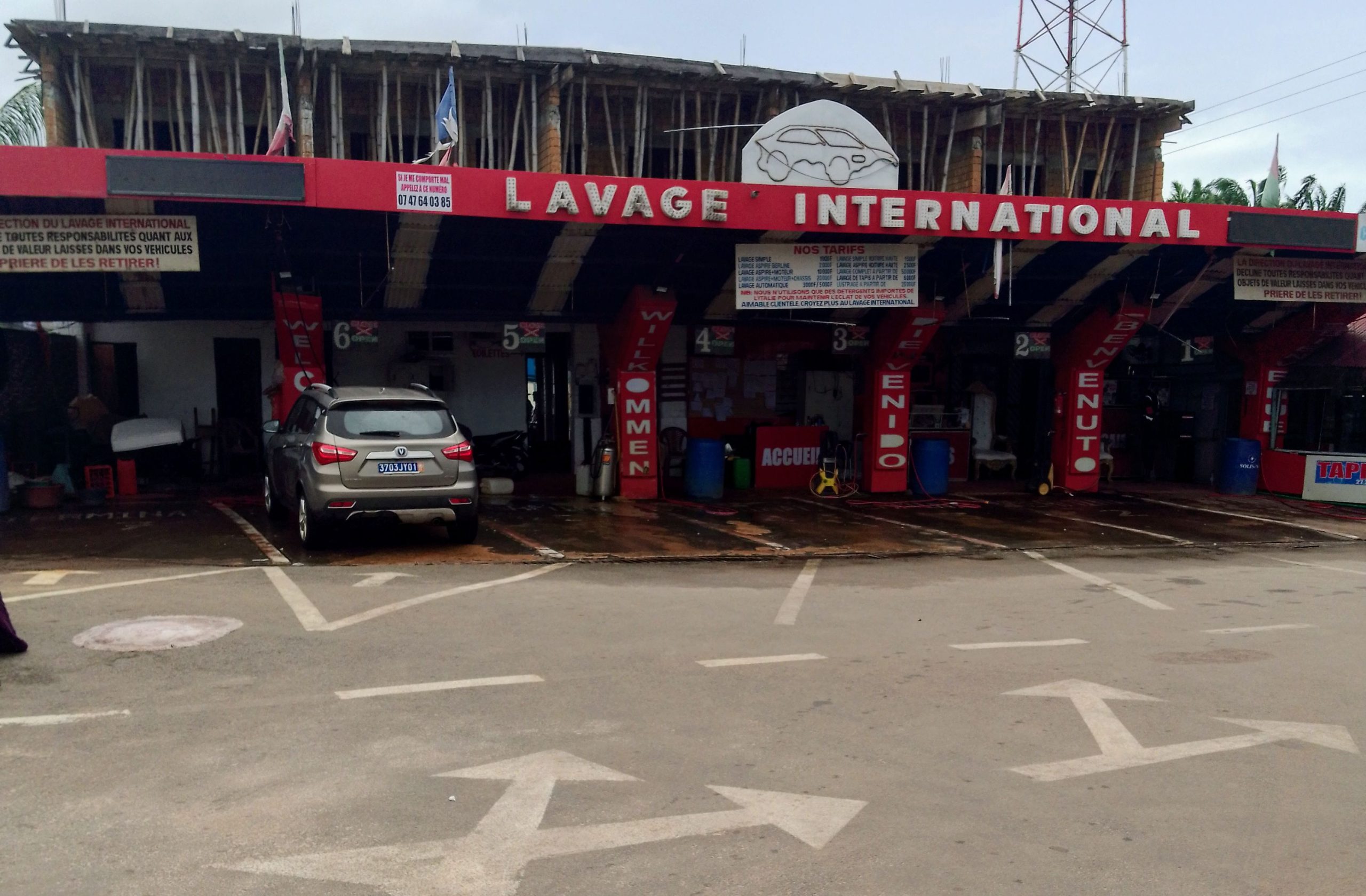 Lavage international de Grand Bassam
