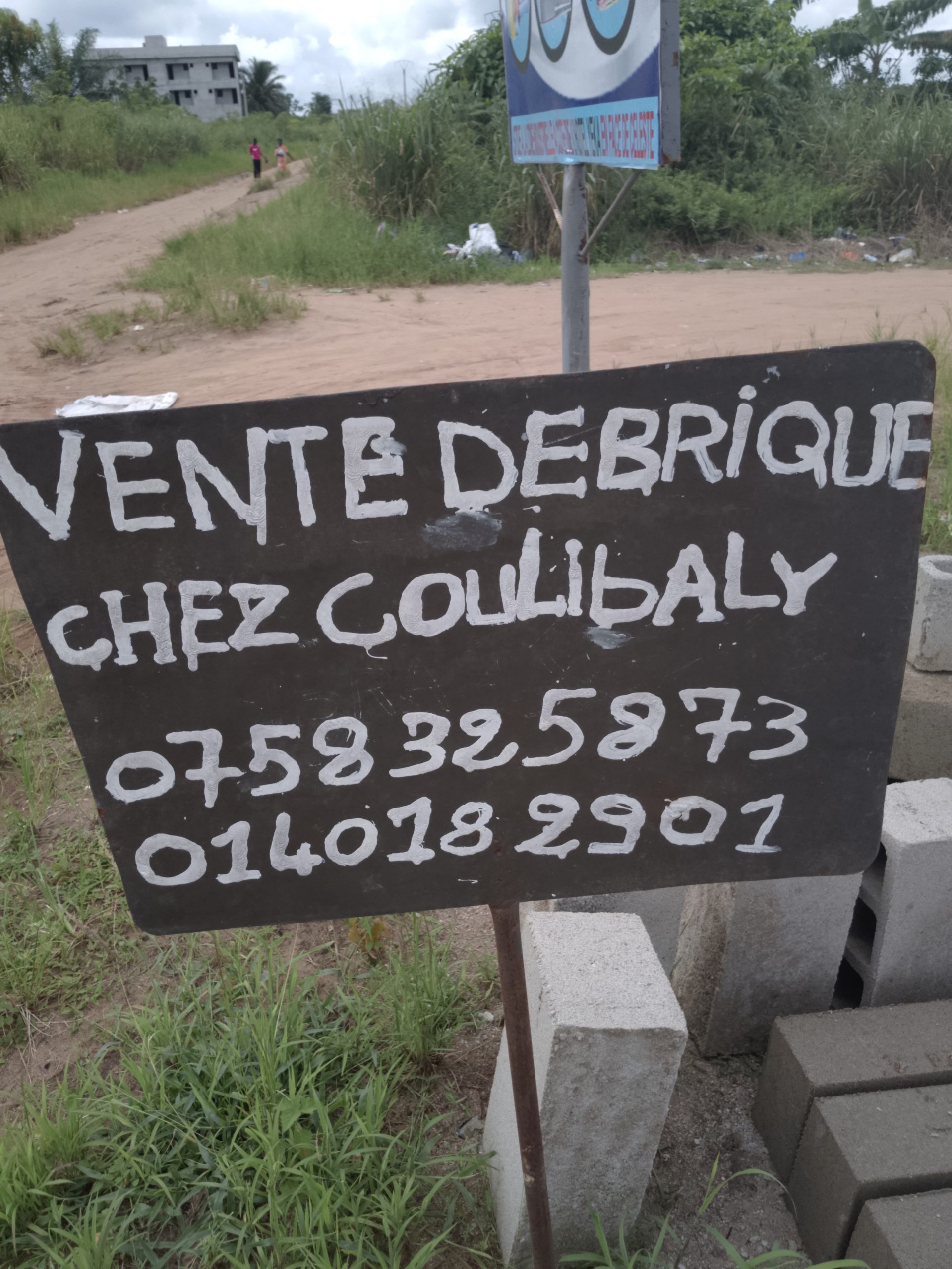 Vente de brique