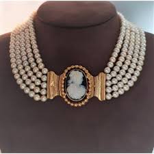 Hamed perle colliers