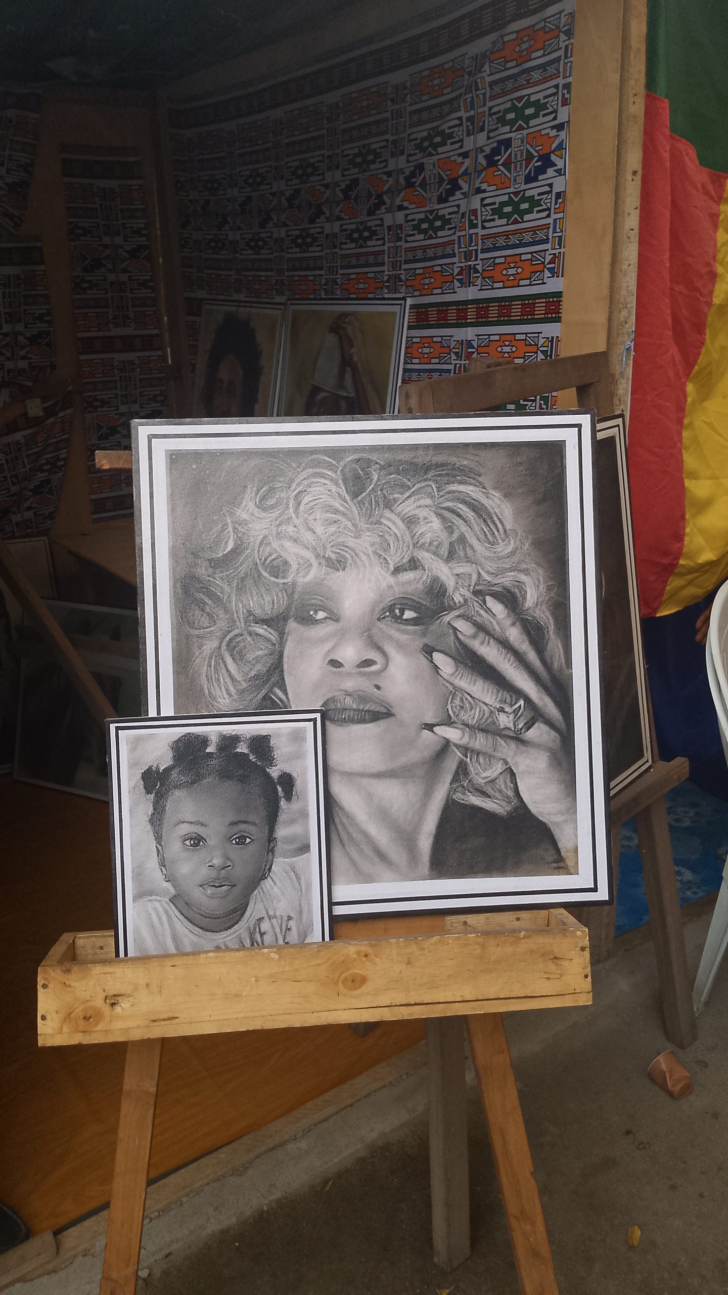 Peintre tableau