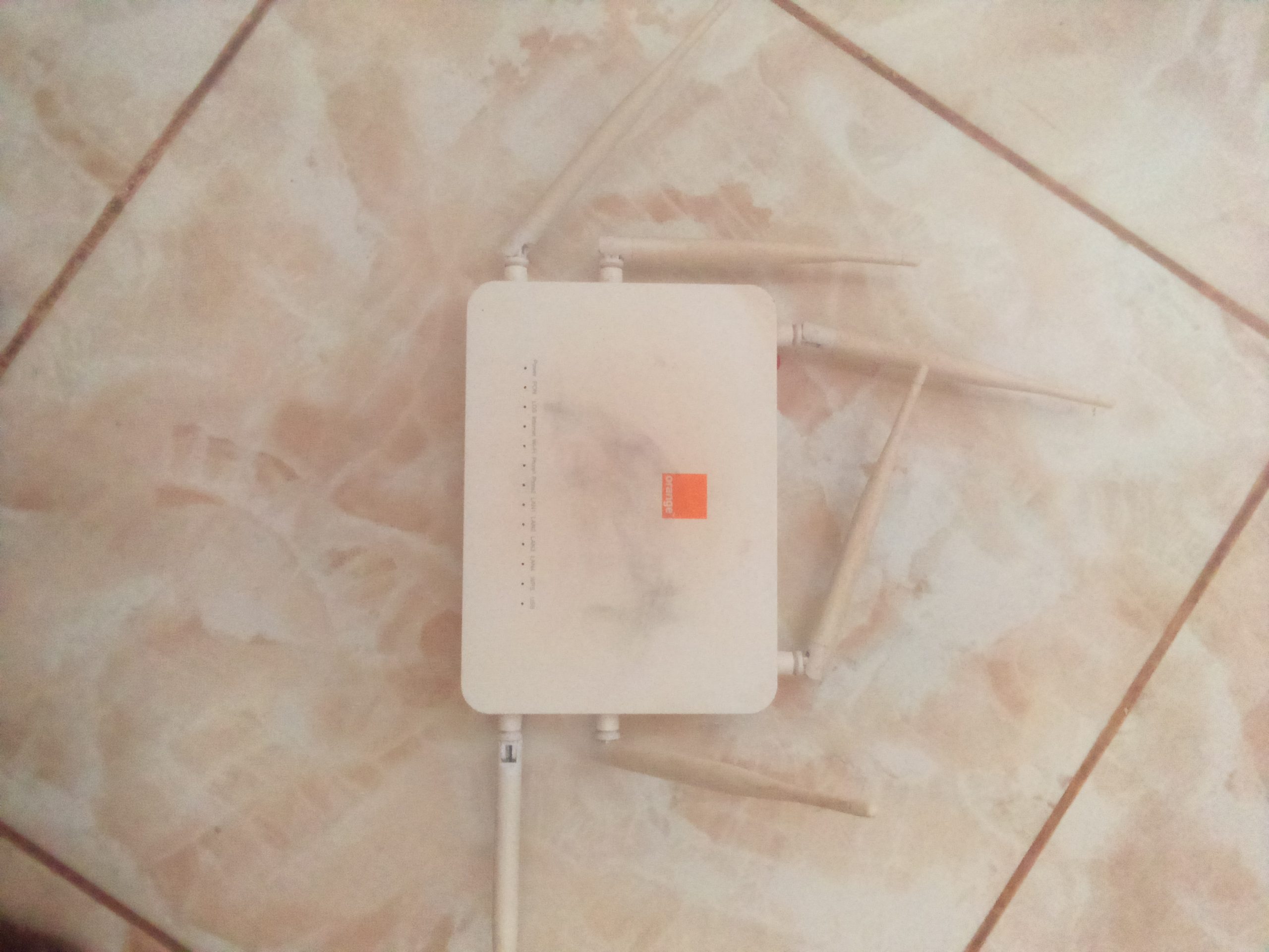 Promo fibre optique orange