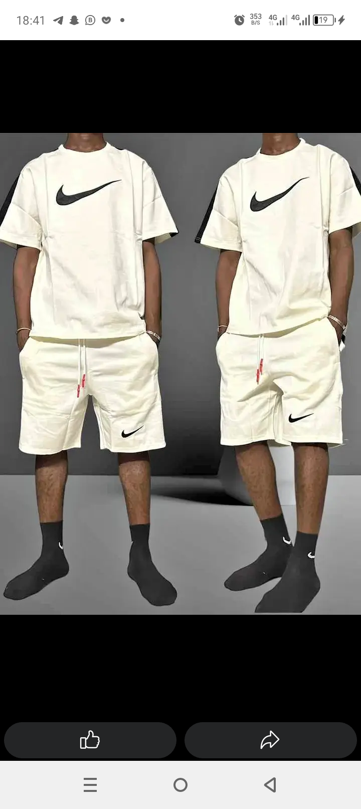 Vente de vêtements