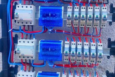 Travaux d'installation électrique en bâtiment