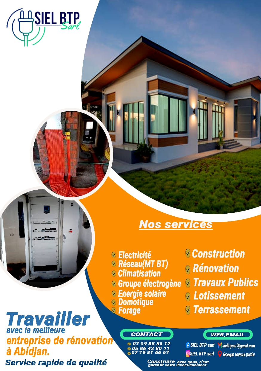 ETUDE/MAINTENANCE/ DÉPANNAGE/INSTALLATION