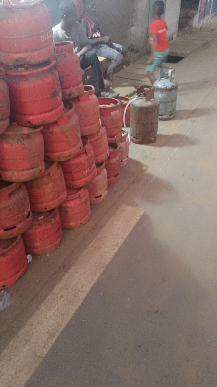 Vente de gaz